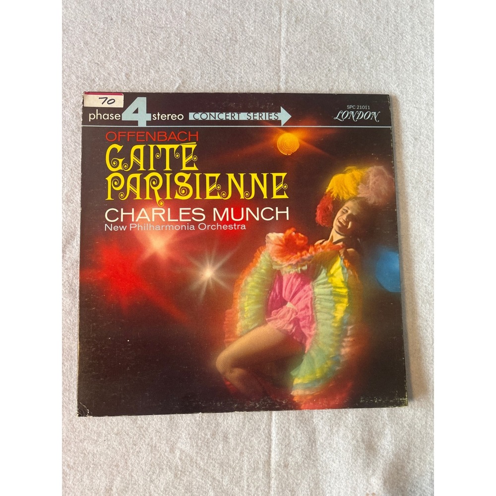 London Records Offenbach Gaite Parisienne Charles Munch LP‎ SPC 21011  Phase 4